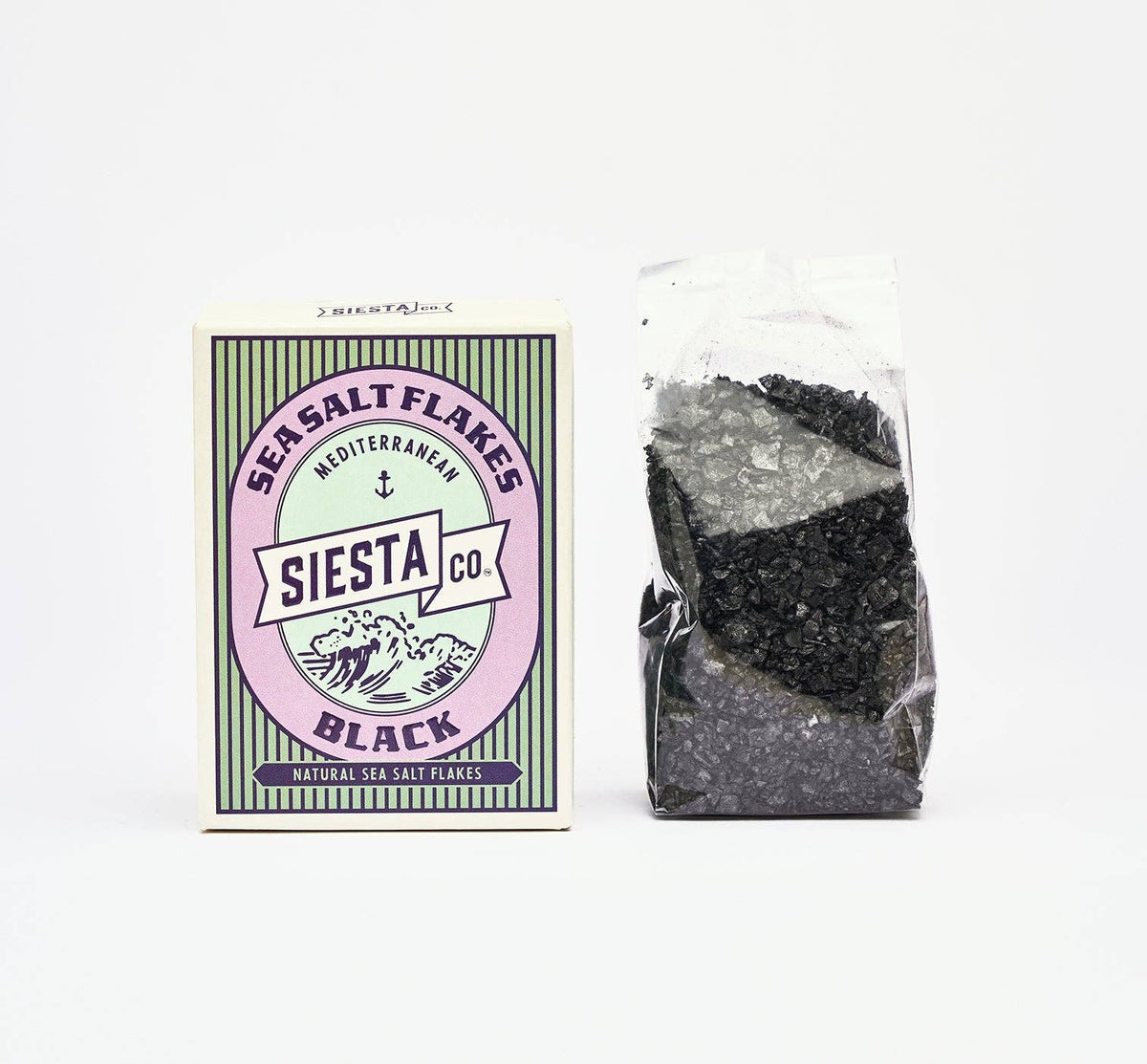 N Siesta co. Black Sea Salt Flakes