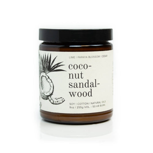 D Broken Tops-Coconut Sandalwood 9oz Soy Candle