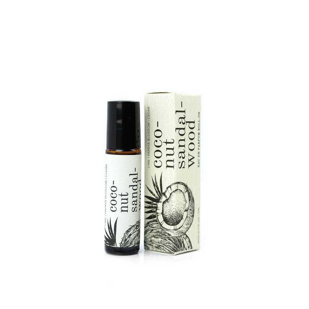 E Broken Tops-Coconut Sandalwood Roll-On Perfume