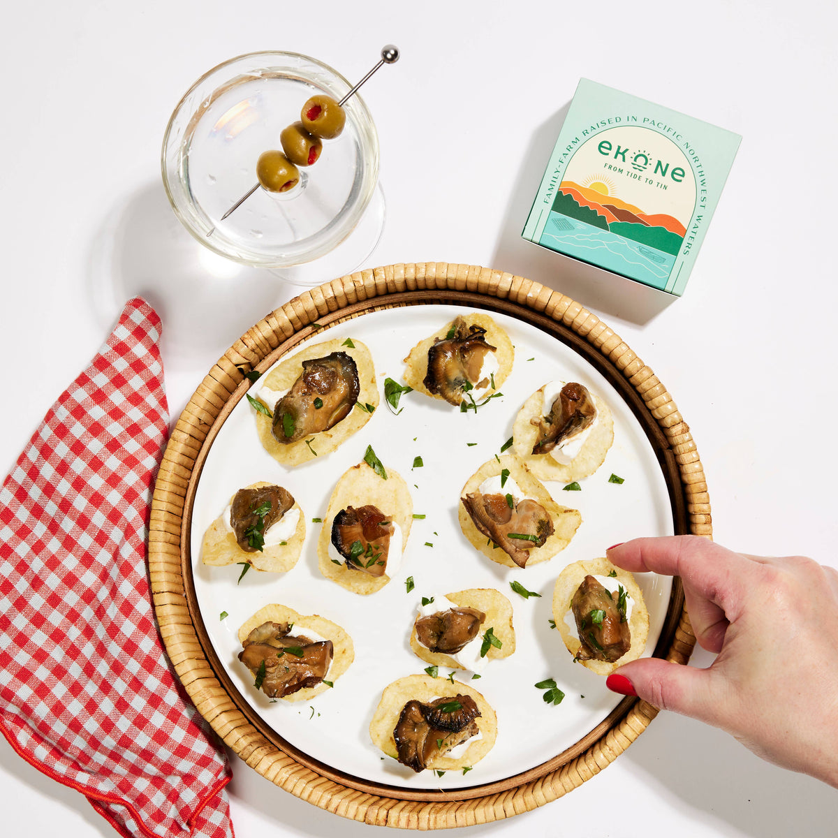 M Ekone Original Smoked Oysters