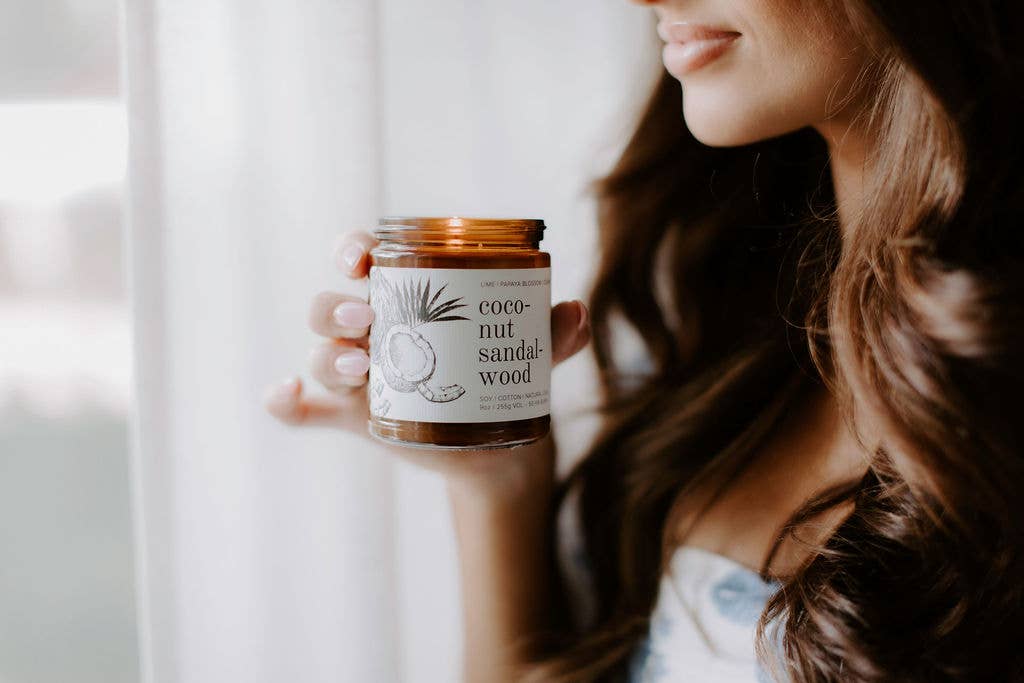 D Broken Tops-Coconut Sandalwood 9oz Soy Candle