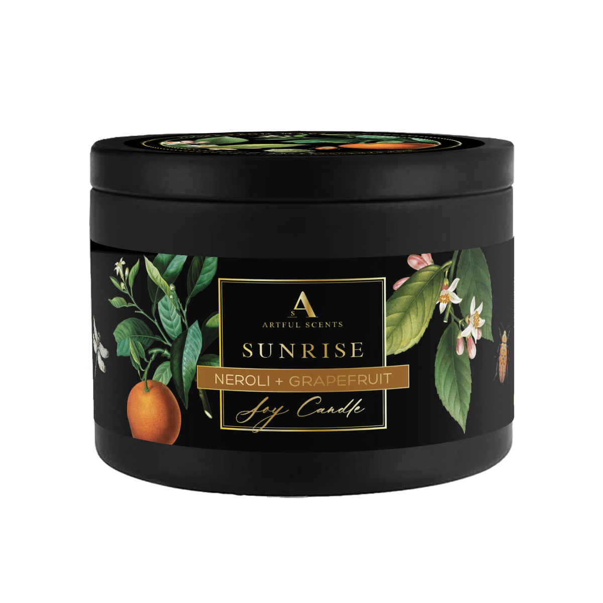 B Sunrise Candle - Neroli + Grapefruit