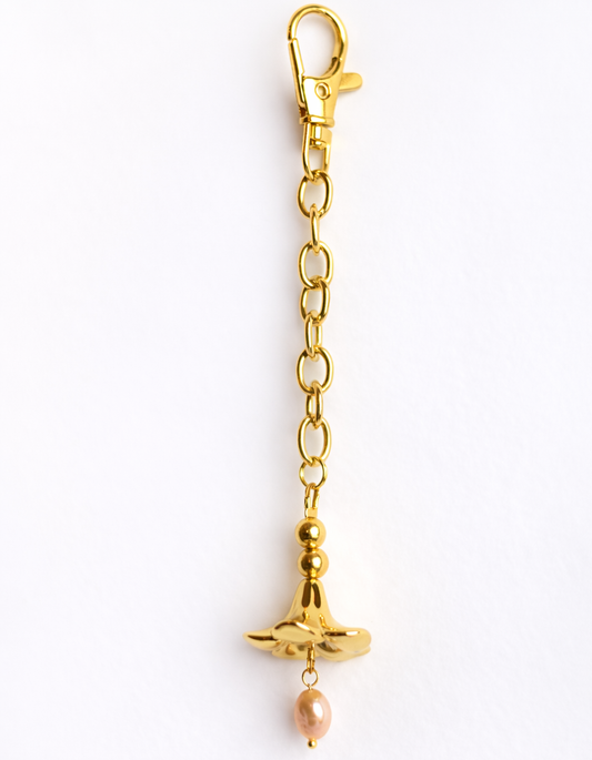 F Leo & Lei-Plumeria Accent Chain