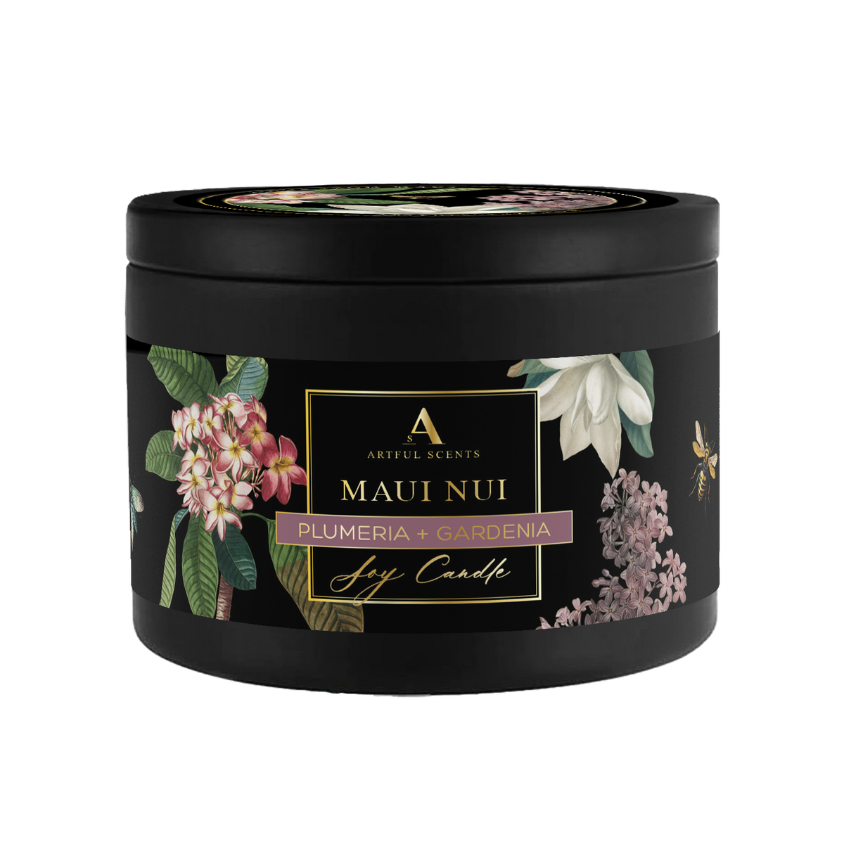 B Maui Nui Candle - Plumeria + Gardenia