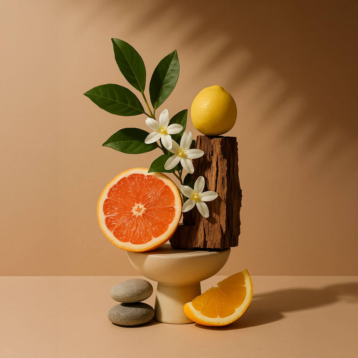 B Sunrise Candle - Neroli + Grapefruit